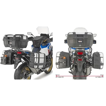 Givi PLO1178MK  HONDA > CRF1100L AFRICA TWIN ADVENTURE SPORTS (20 > 24) oldaldoboz tartókonzol